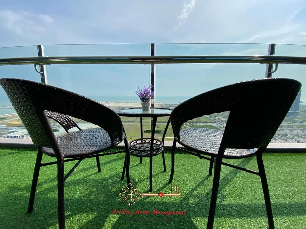 Seaview I Poolview Atlantis Residences Melaka 3Bedroom 5-11Paxs Apartment Malacca